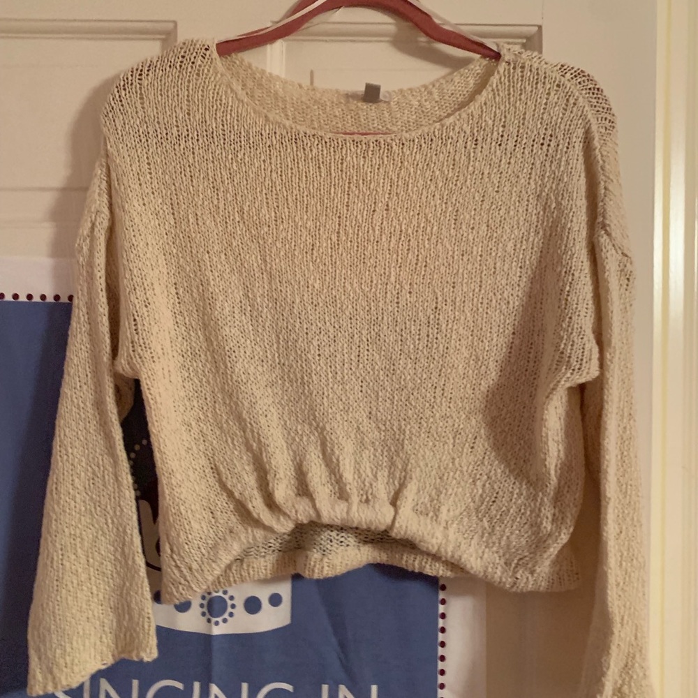 UO cropped sweater
